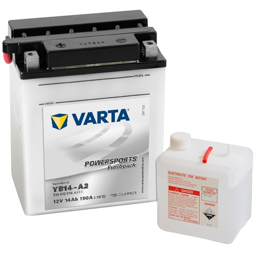 Varta Funstart Freshpack YB14-A2 14 Ah 140 CCA VARTA