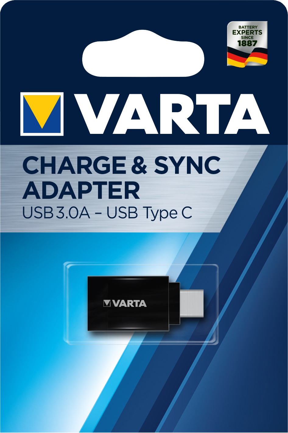 VARTA ADAPTATEUR USB in / type C out VARTA