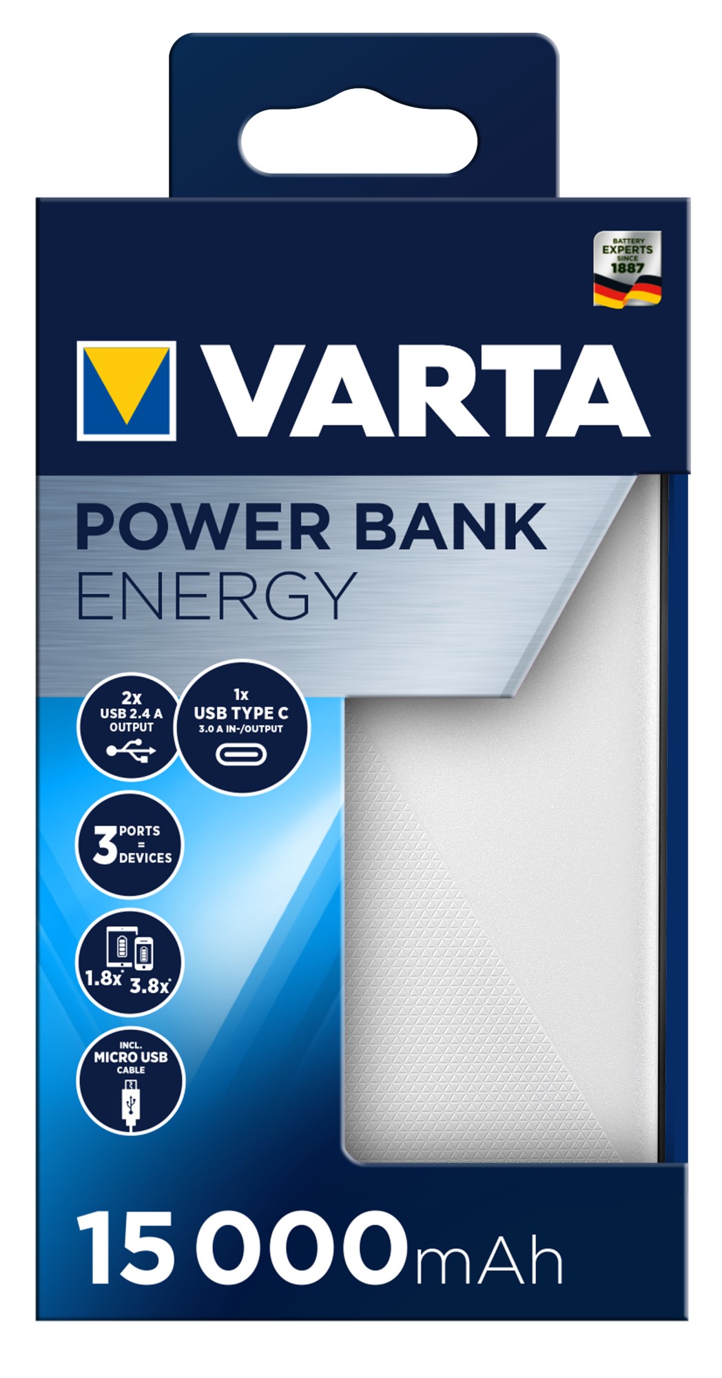 VARTA POWERBANK 15000mAh VARTA