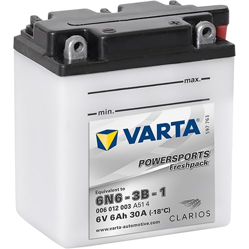 Varta Funstart Freshpack 6N6-3B-1 6 Ah 30 CCA VARTA