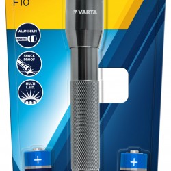 VARTA TORCHE AA x2 inclues LED x5 aluminium 30 lm 23 m VARTA