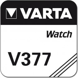 VARTA Pile montre SR66/V377 - 1,55V oxyde d'argent VARTA