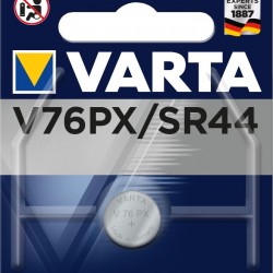 VARTA V76PX/SR44/357 x1 Pile oxyde d'argent 1,55V VARTA