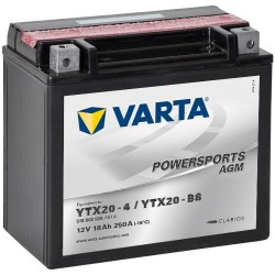 Varta Funstart AGM YTX20-BS 18 Ah 260 CCA VARTA