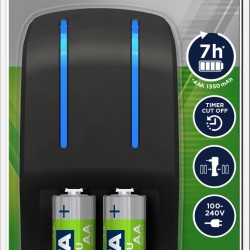 VARTA CHARGEUR pocket 7h 4 canaux AAA/AA + AAx4 2100mAh pré-chargés VARTA