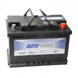 Autopower Automotive A74-L3 / 74Ah 680CCA AUTOPOWER